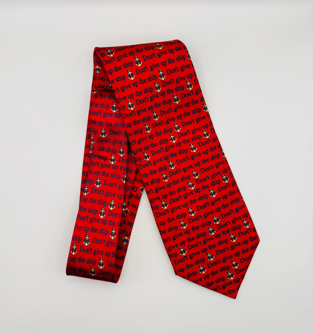 "Don't Give Up the Ship" Tie