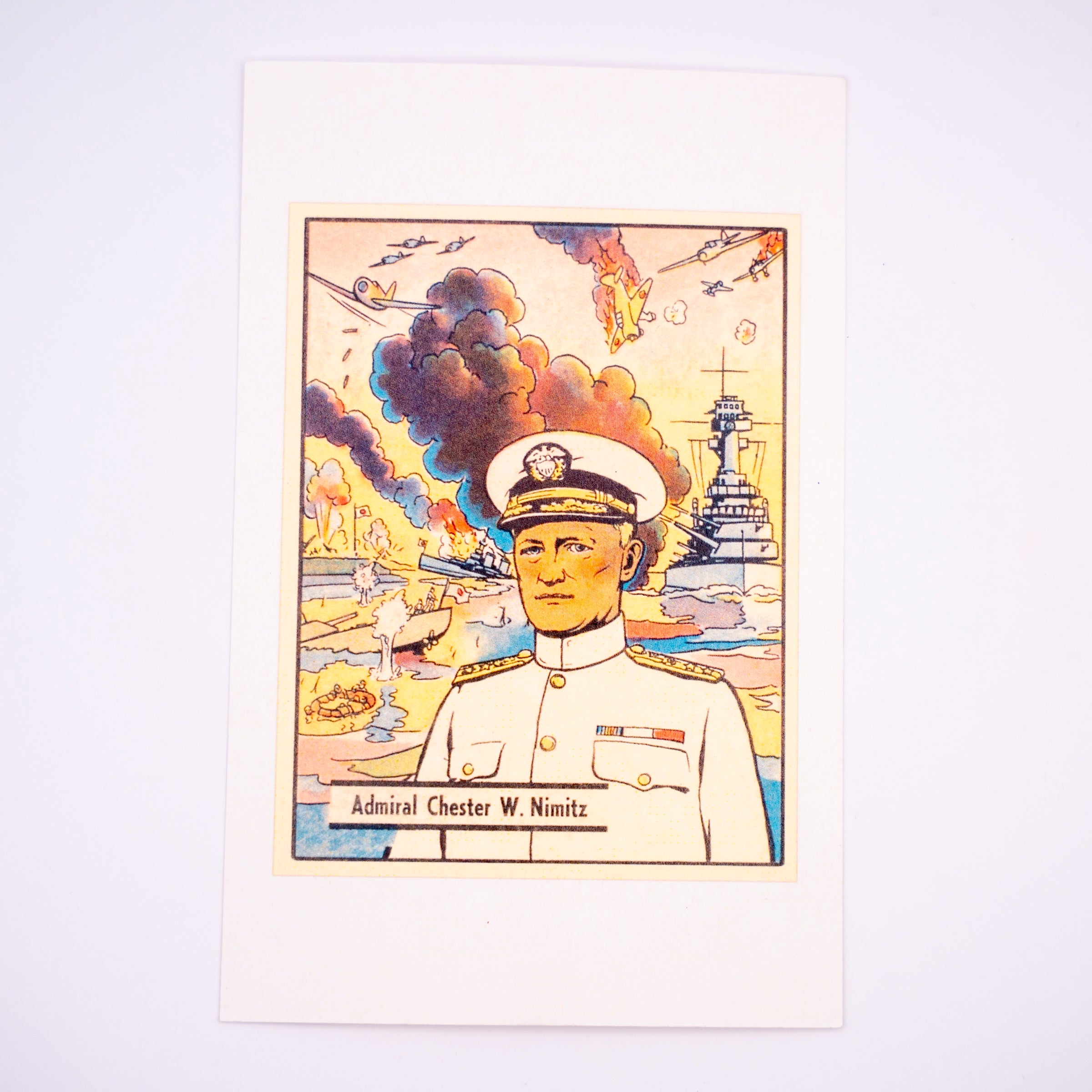 Fleet Admiral Chester Nimitz Postcard