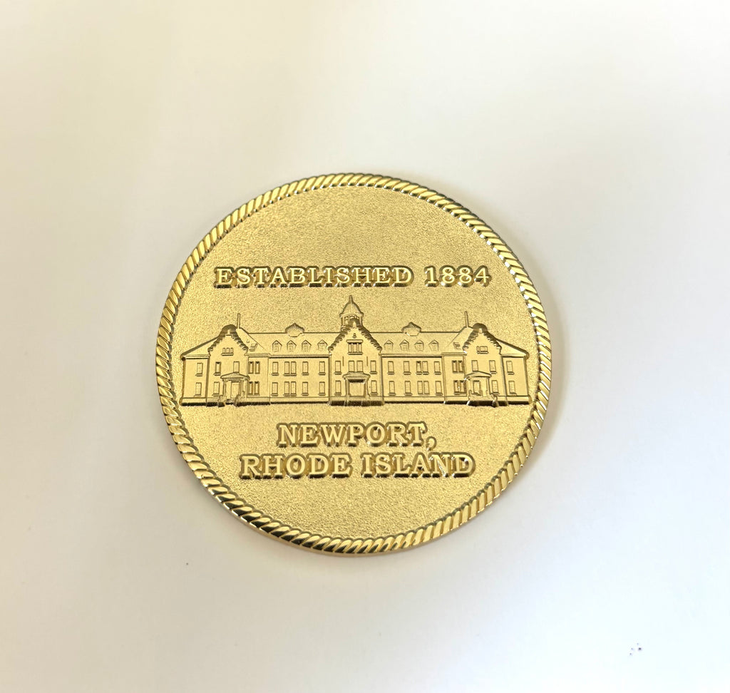 U.S. Naval War College Coin (2.0")