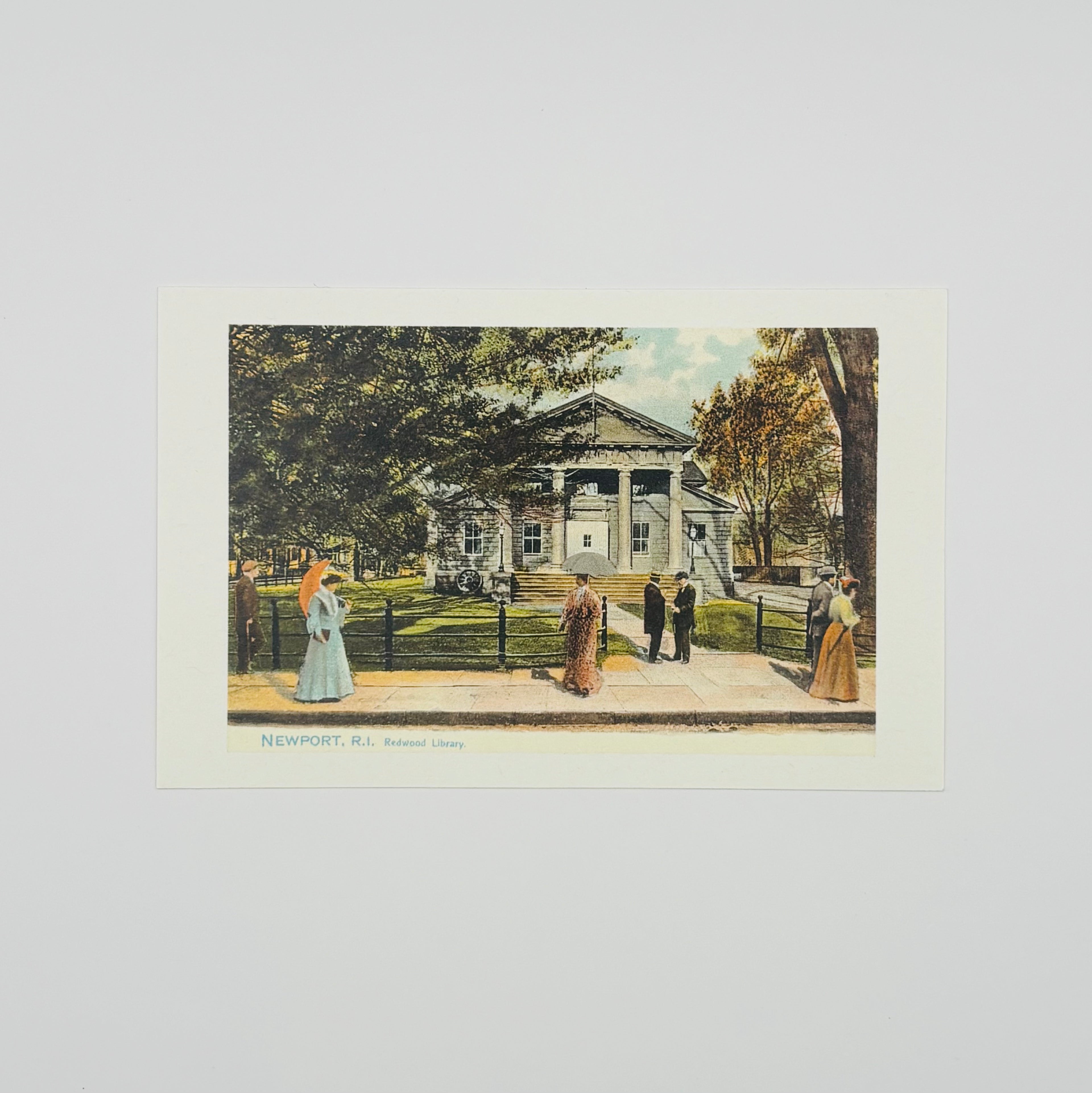 Redwood Library Postcard