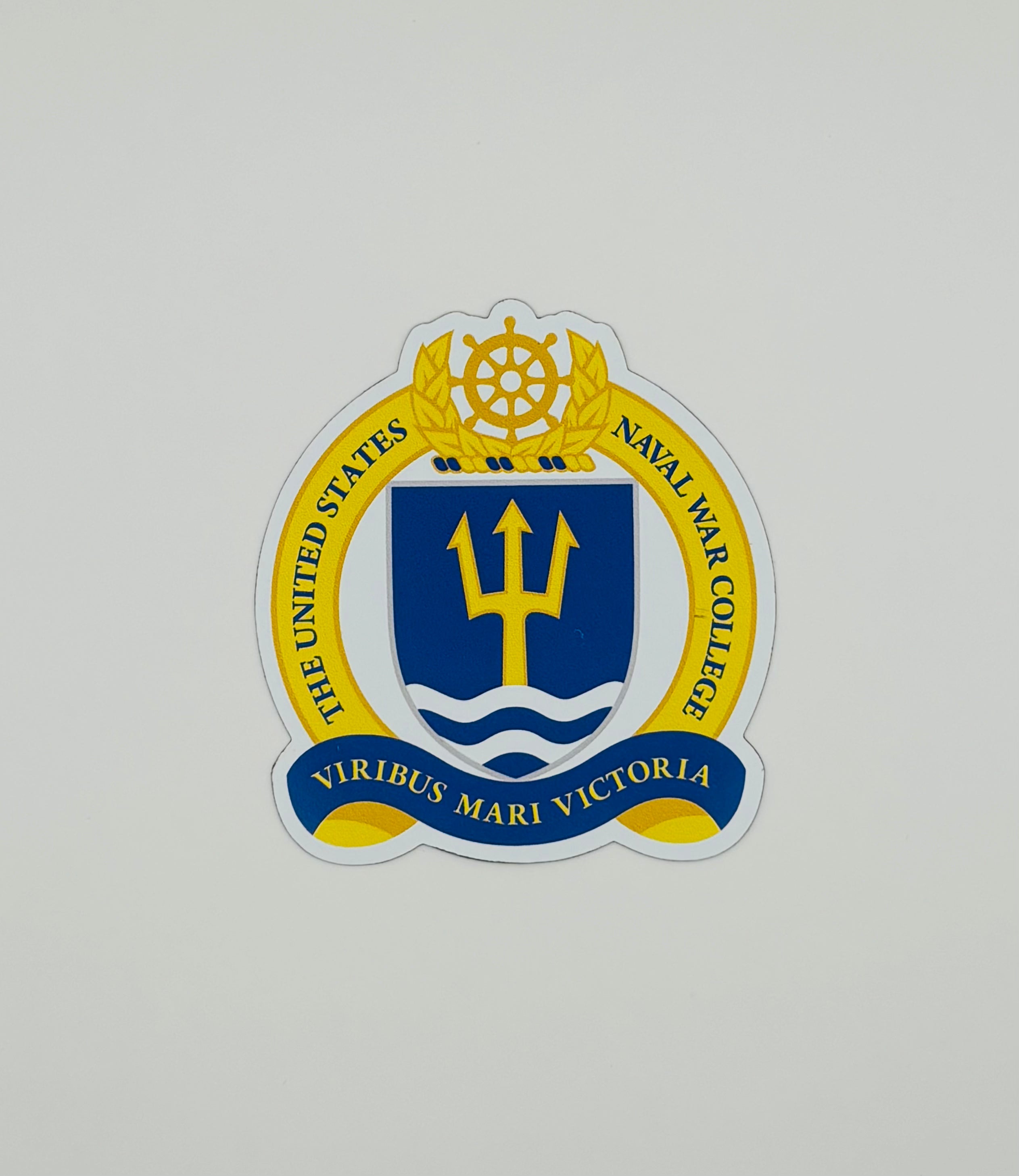 USNWC Crest Die-Cut Magnet