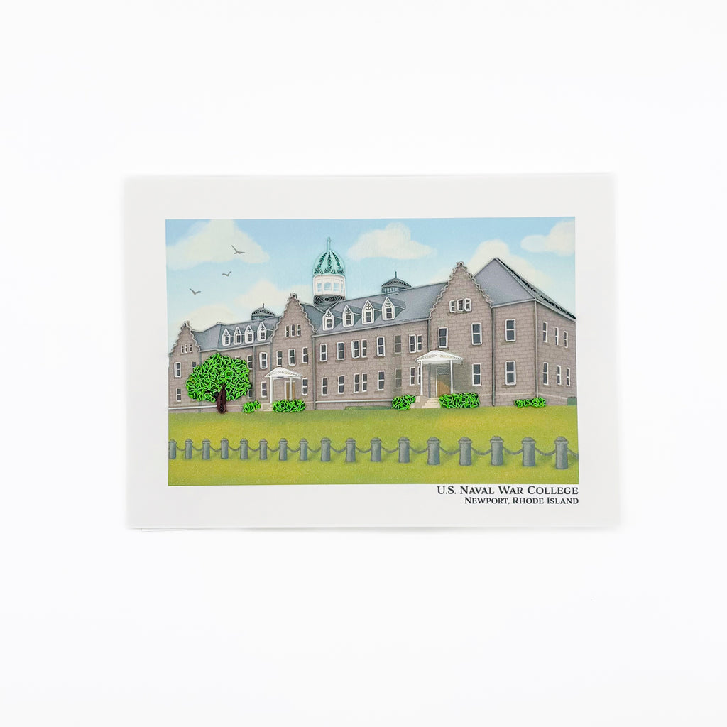 Luce Hall Hand-Quilled Greeting Card (Collector's Edition)