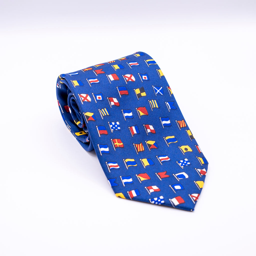 Nautical Flag Tie