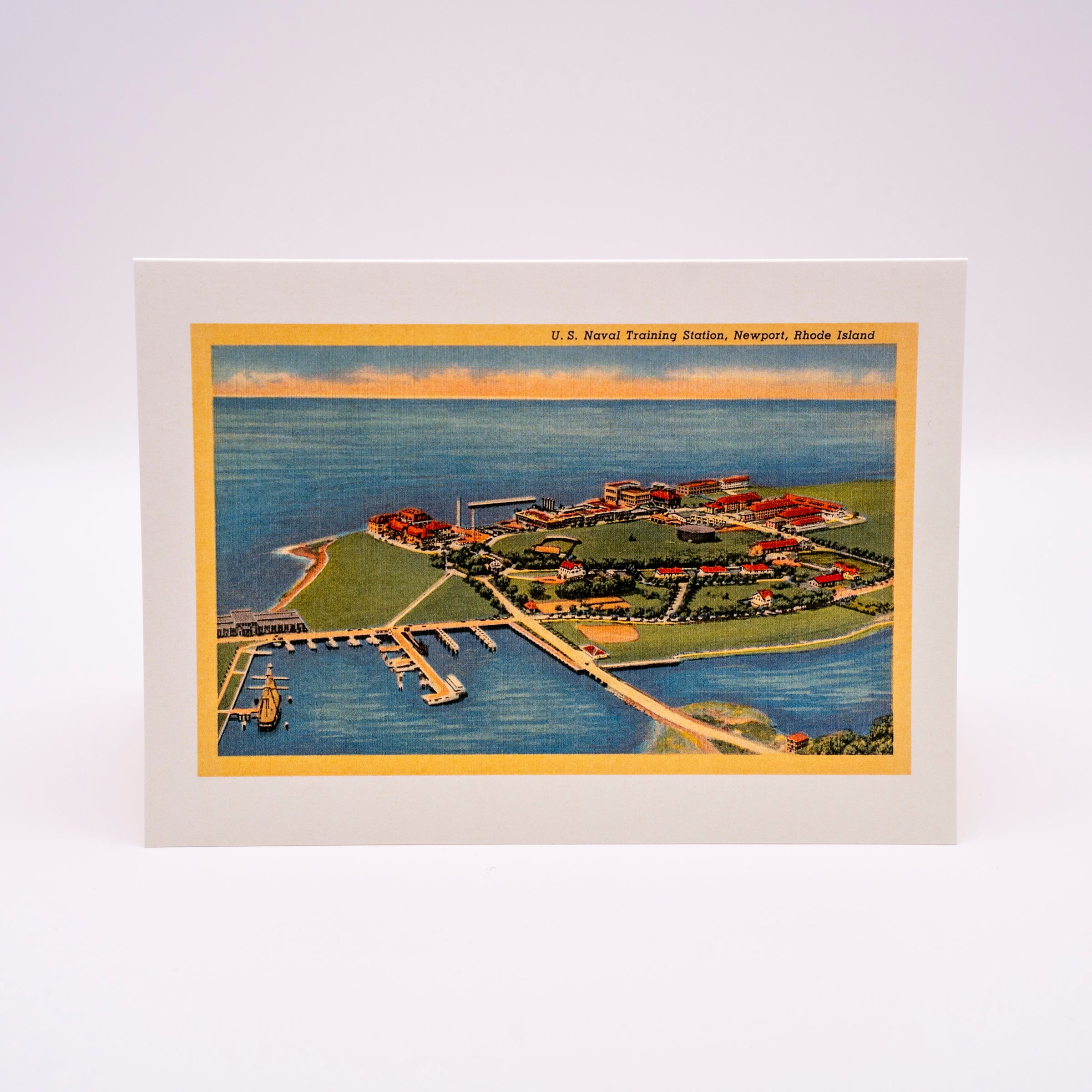 Naval Training Station Greeting Card