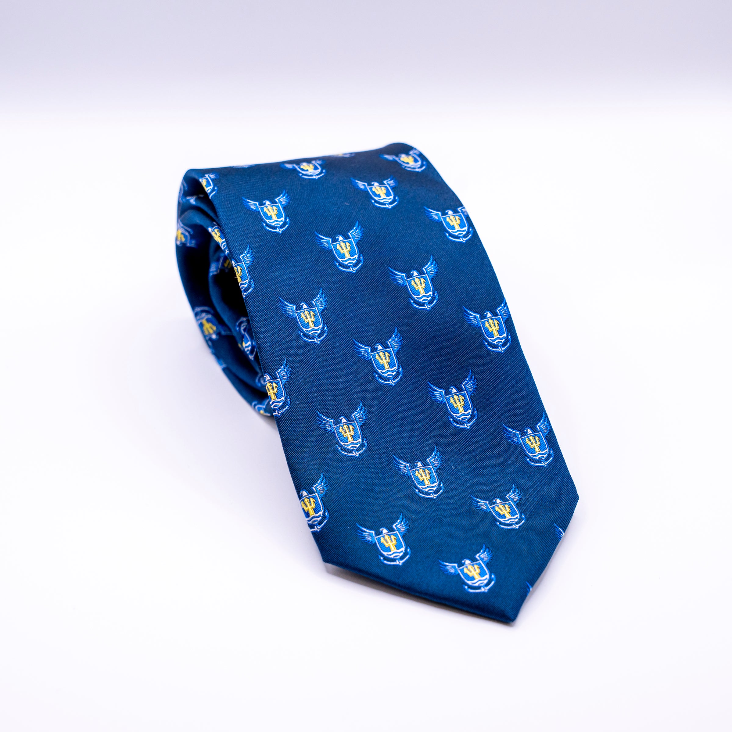 Naval War College Foundation Logo Tie