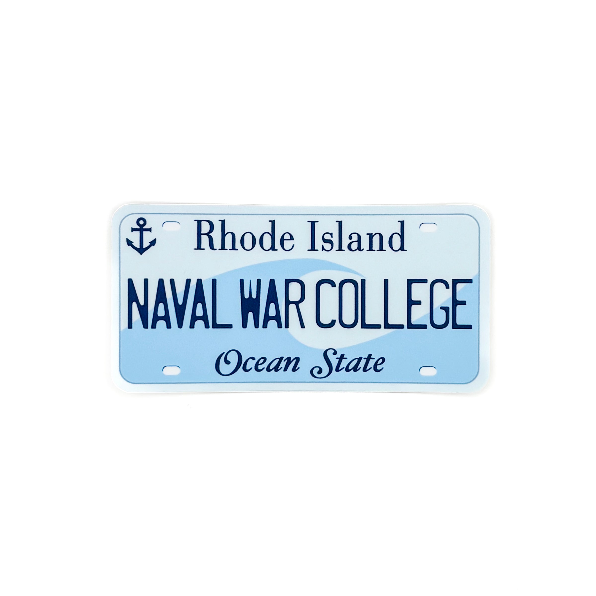 Rhode Island License Plate Sticker