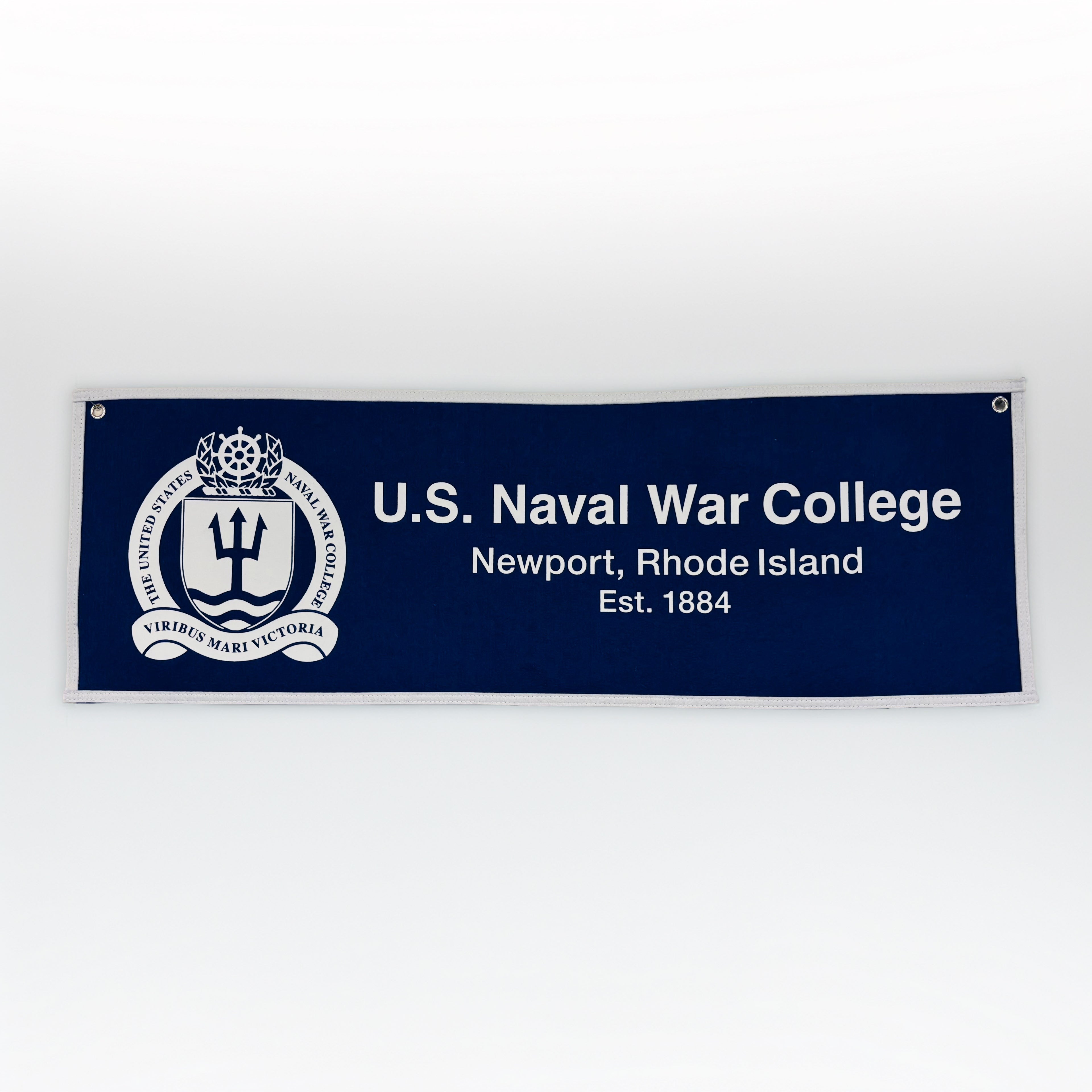 U.S. Naval War College Collegiate Pennant Banner