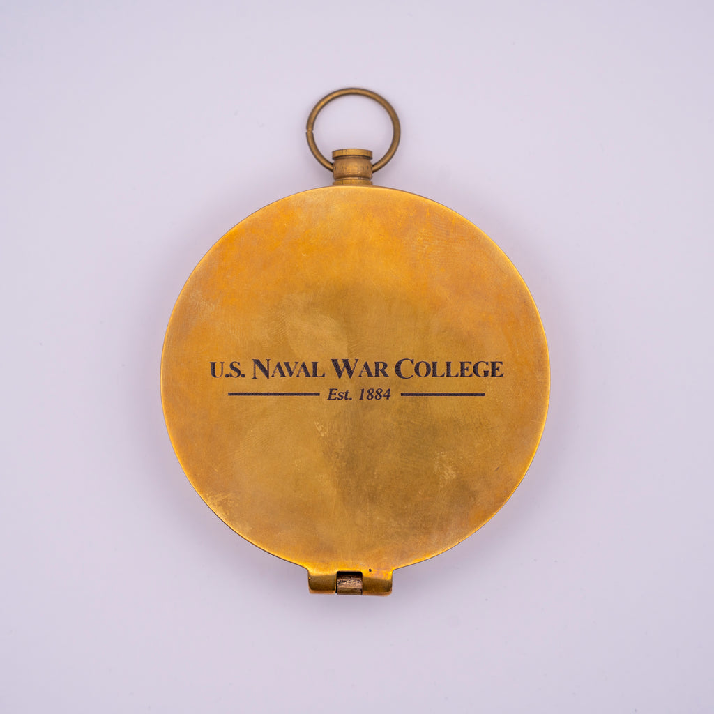 U.S. Naval War College Brass Compass