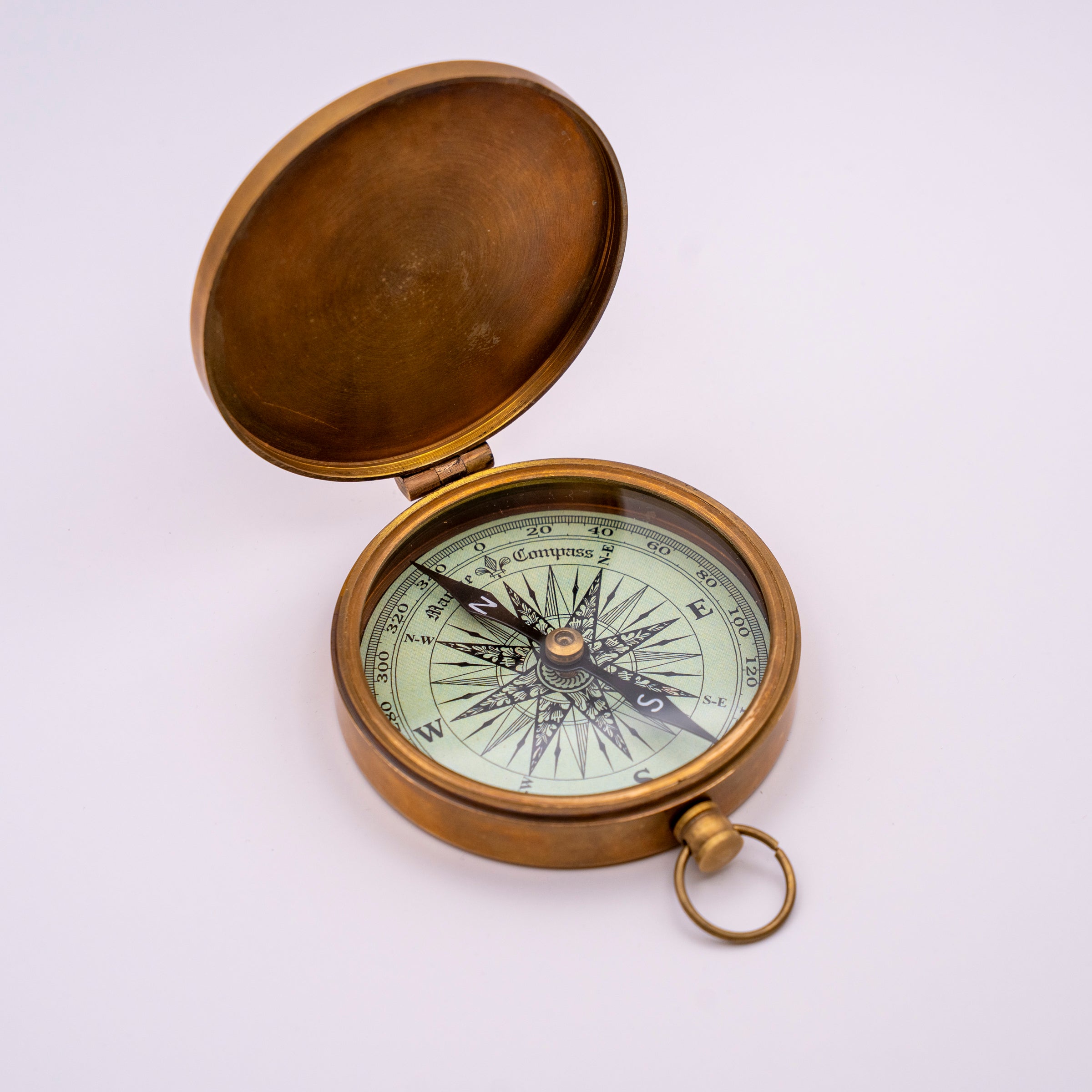 U.S. Naval War College Brass Compass