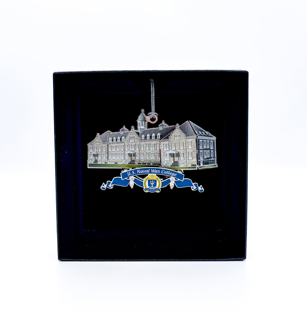 U.S. Naval War College Luce Hall Hanging Ornament
