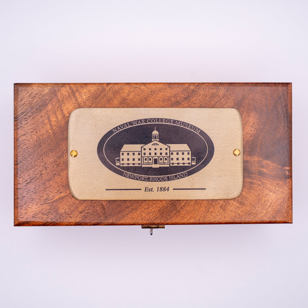 U.S. Naval War College Museum Wood Box