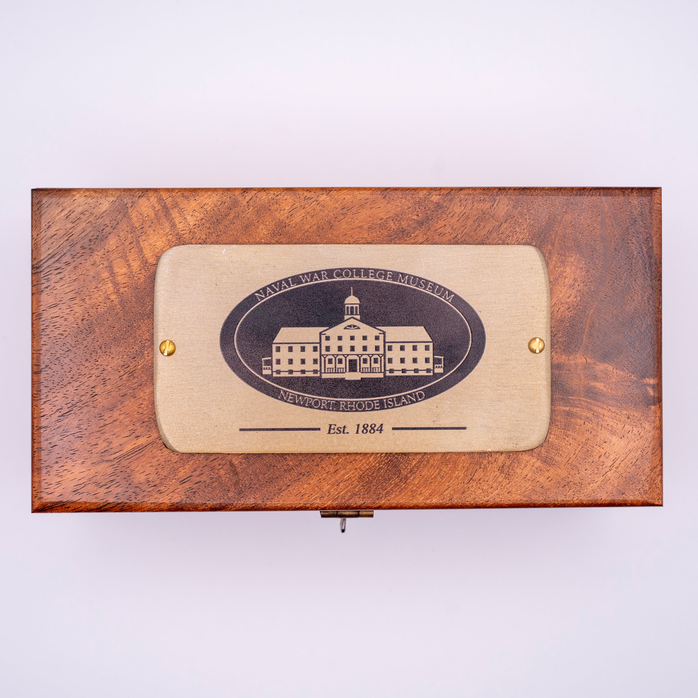 U.S. Naval War College Museum Wood Box