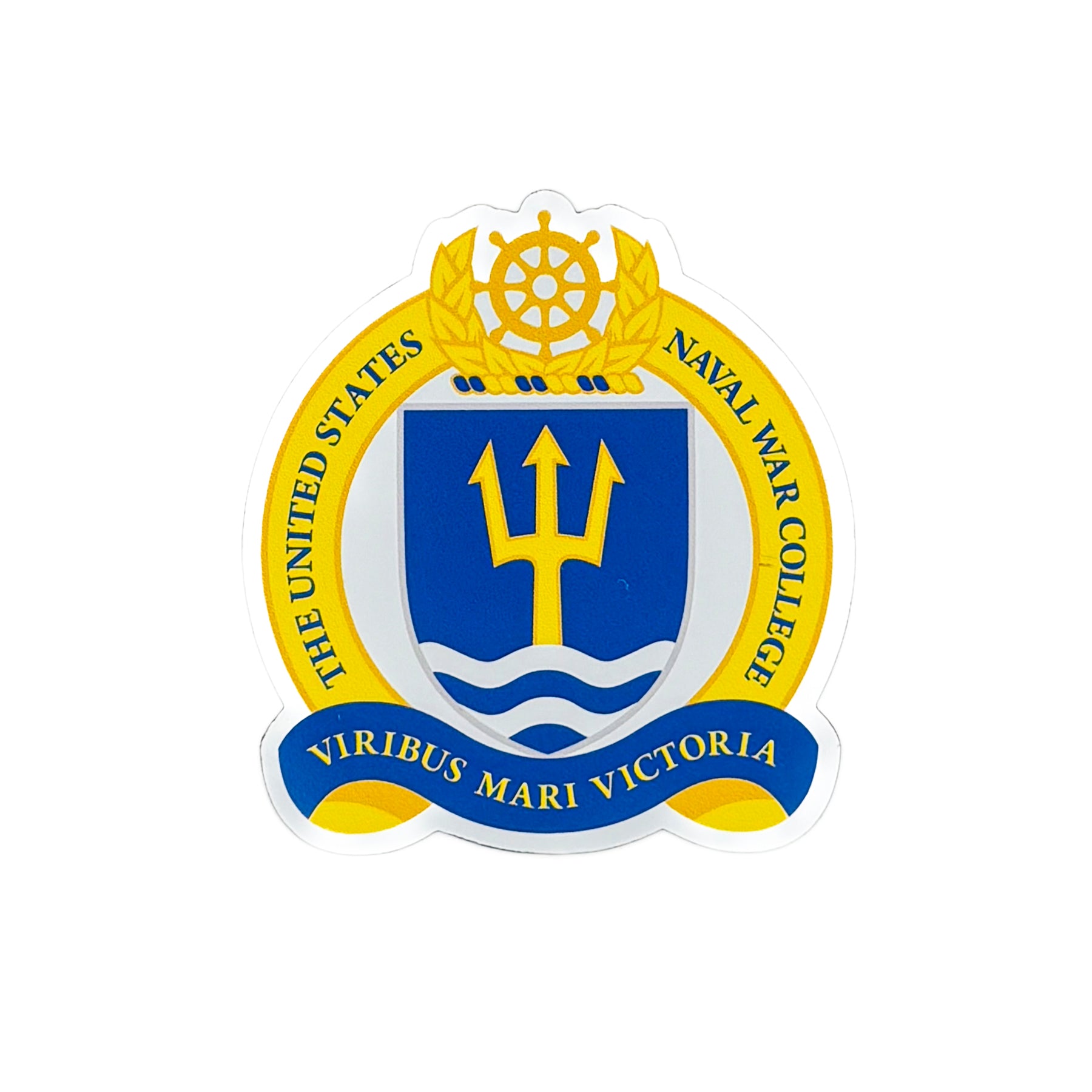 USNWC Crest Die-Cut Magnet
