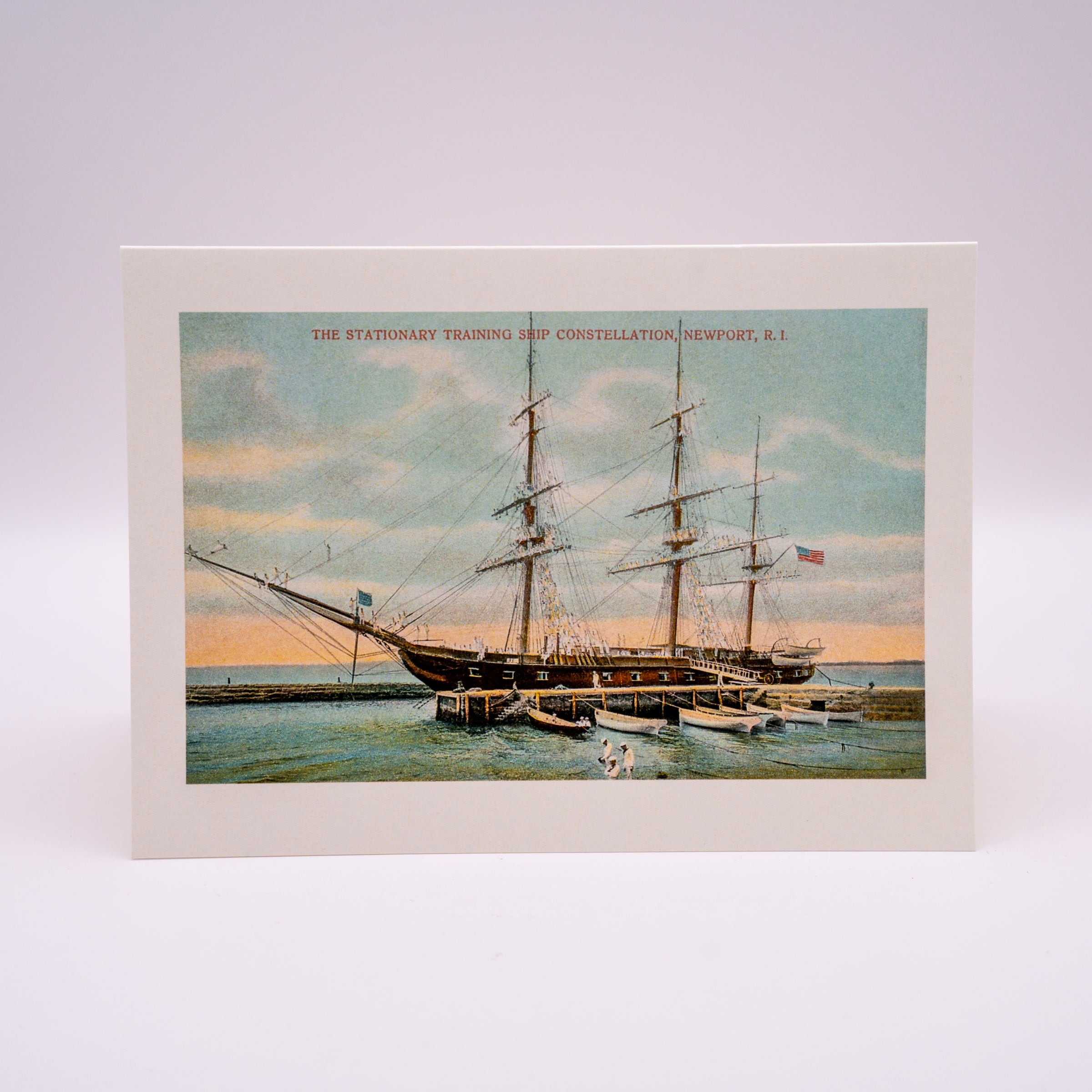 USS Constellation Greeting Card