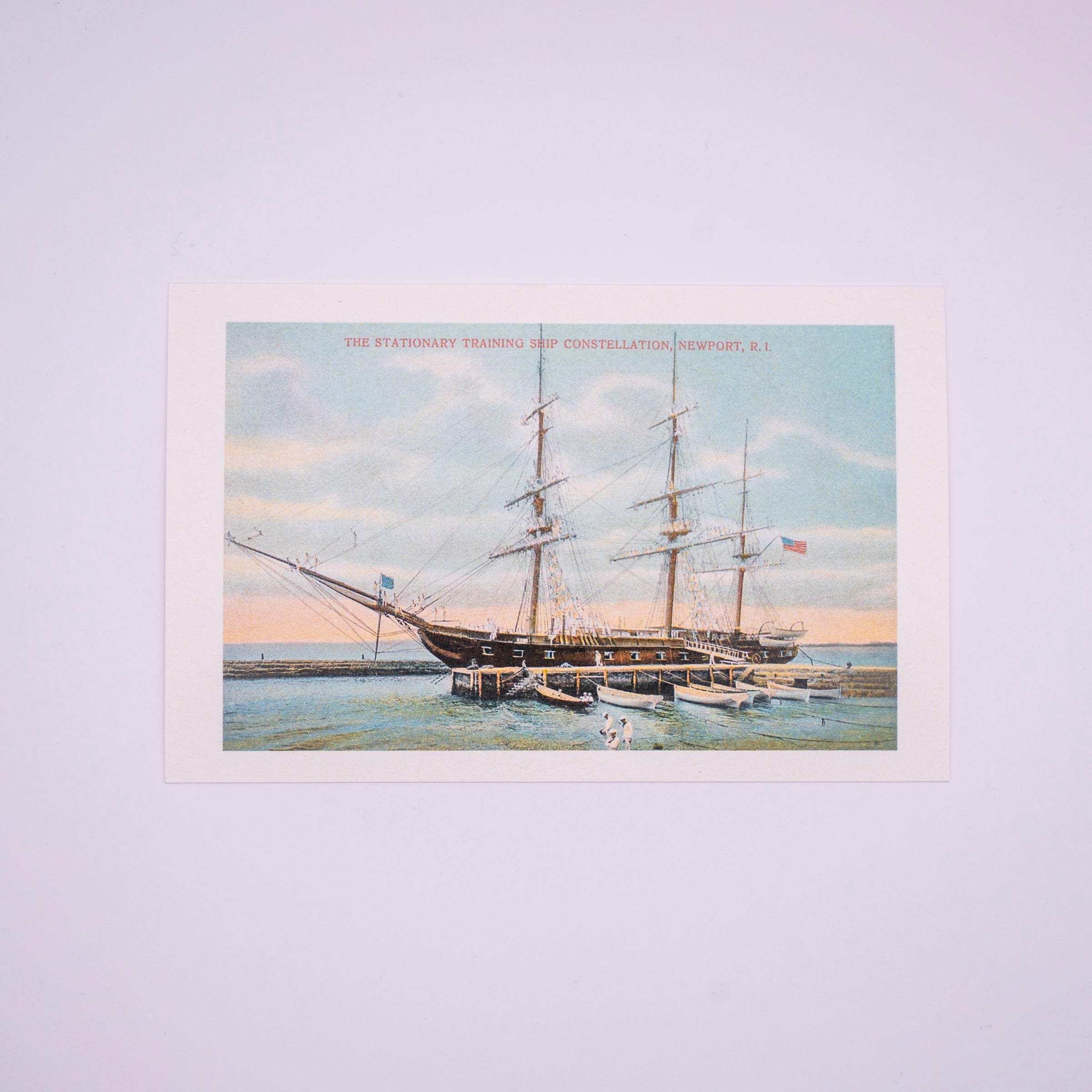 USS Constellation Postcard