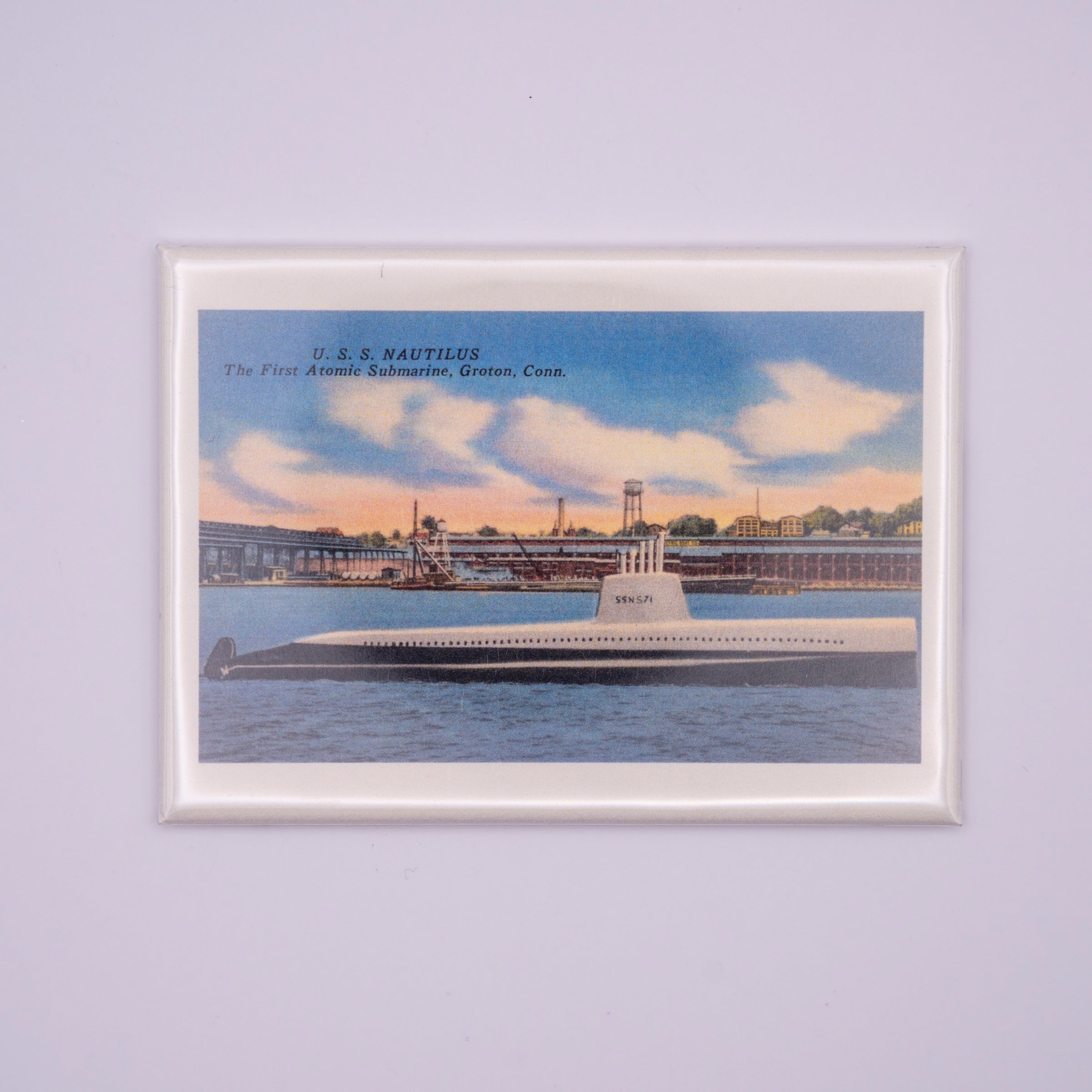USS Nautilus, First Atomic Submarine Magnet