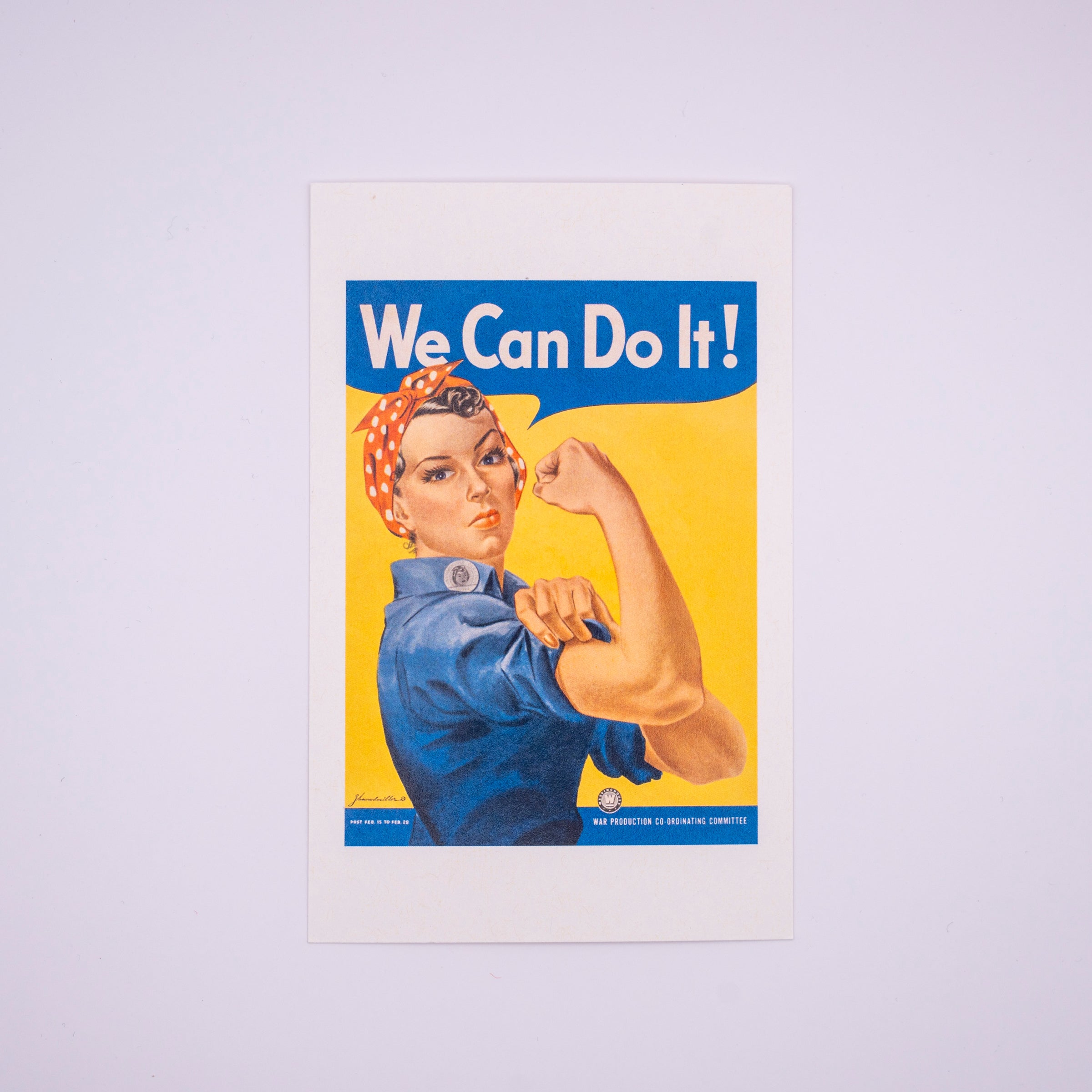 We Can Do It Postcard