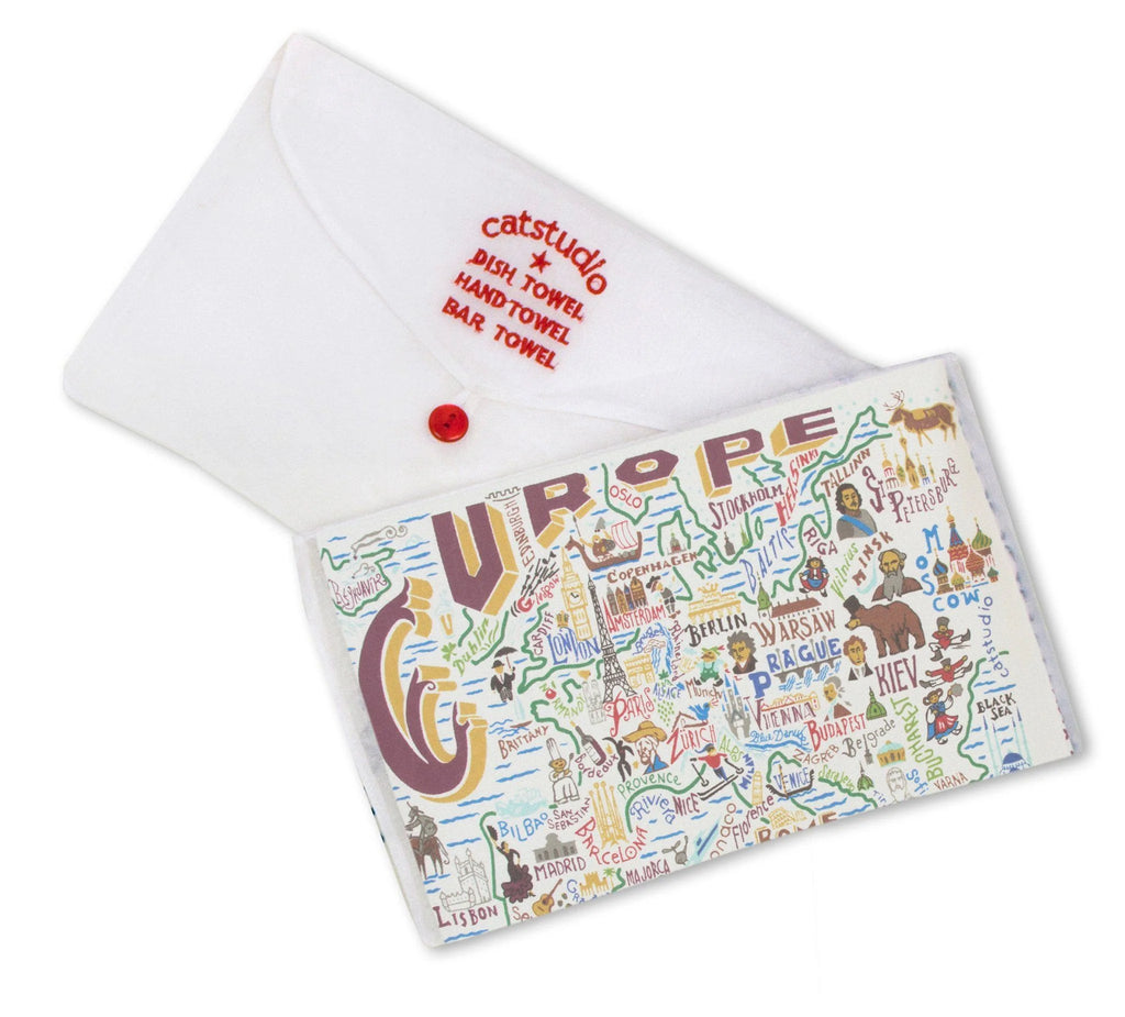 Europe Dish Towel